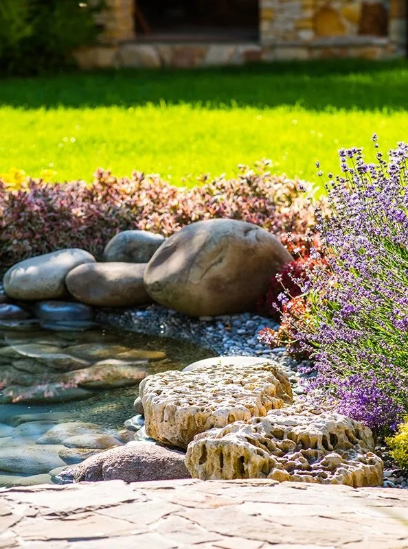 Tehokas vesiominaisuus - vesi pistää aina silmään, sen äänellä on rauhoittava vaikutus 